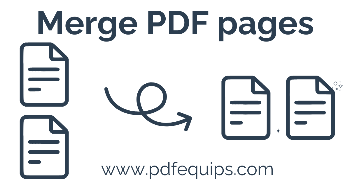 Merge PDF Pages Online - Combine Multiple Pages Into One