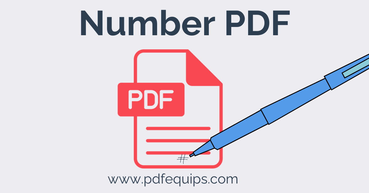 Add Page Numbers Online - Easy PDF Numbering