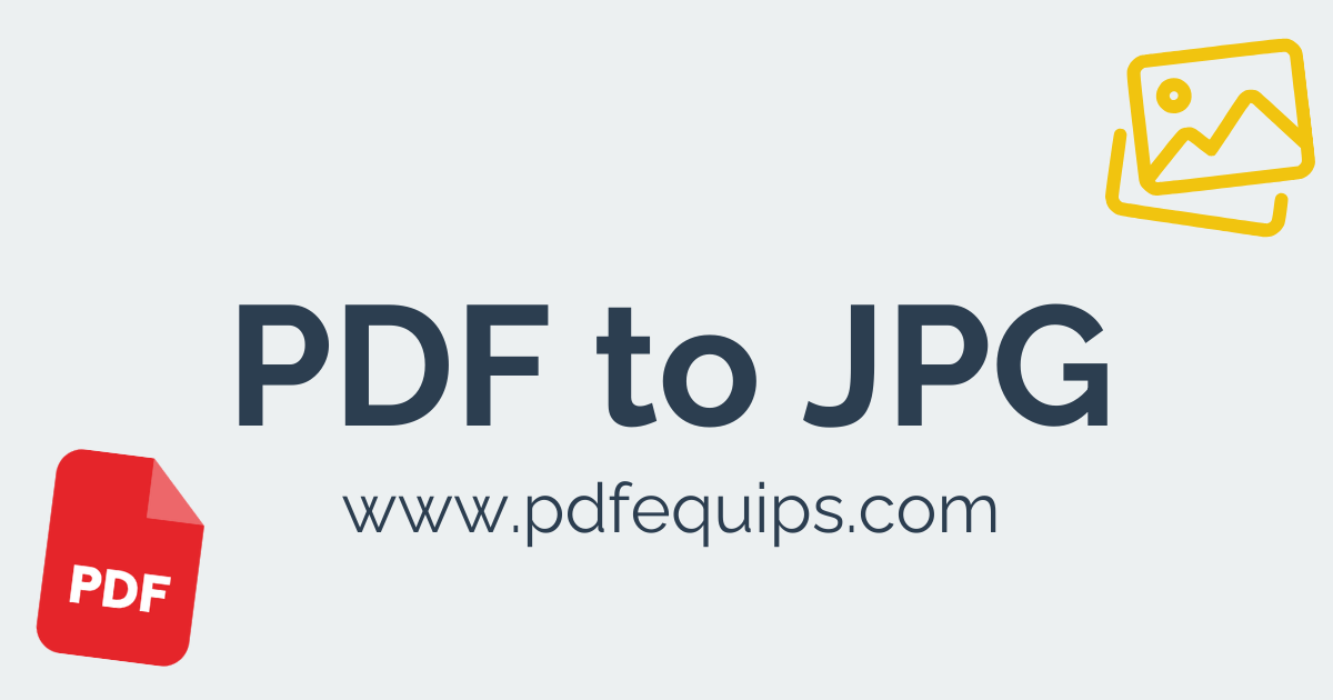 Convert PDF to JPG Free Online Tool